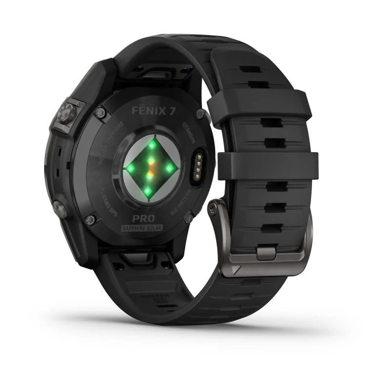 Garmin Fenix 6 Pro Sapphire et Bracelet QuickFit Cuir 22 mm - Electronique  Cardio-Gps