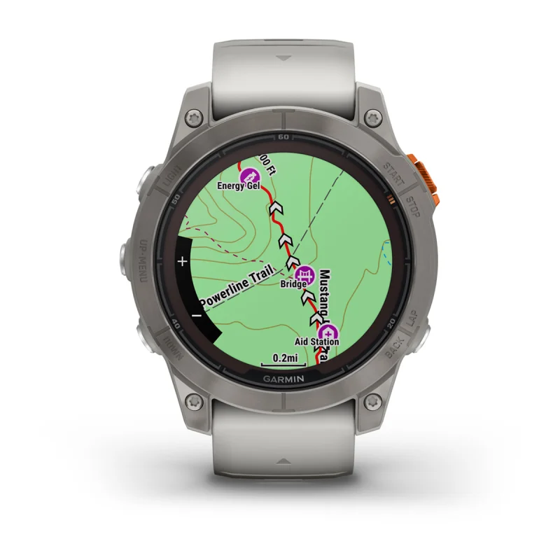 ⚡Reloj Garmin fēnix 7 Pro Sapphire Solar correa piel, 010-02777-30.