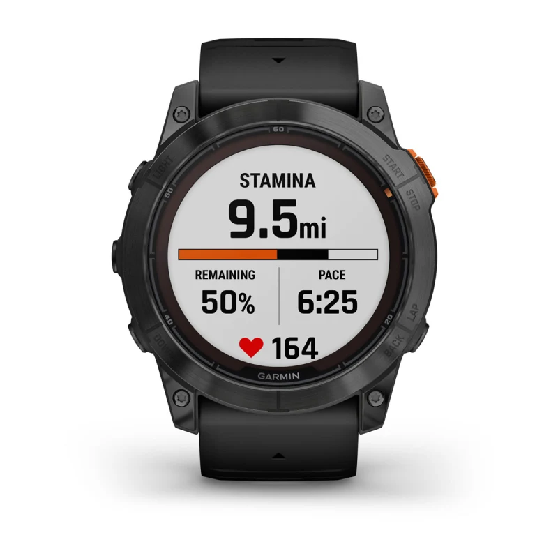 Garmin fenix 7 Solar, adventure smartwatch, with Solar Charging  Capabilities, rugged outdoor watch with GPS, touchscreen, health and  wellness features, slate gray with black band : Electronics 