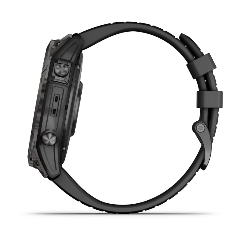 Garmin Fenix 7X Pro – Sapphire Solar Edition: Titanium 51 mm Smartwatch |Up  to 37 Days Battery Life, Multisport & Outdoor High-Performance GPS Watch