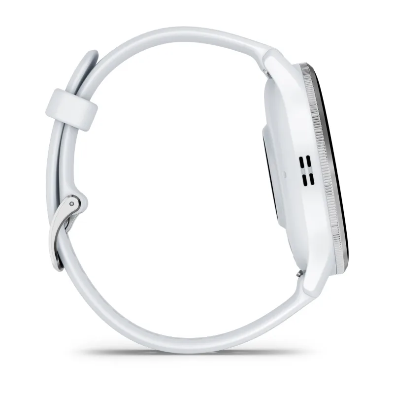 Montre Garmin Venu 3 Silver bracelet blanc 010-02784-00 - Lepage