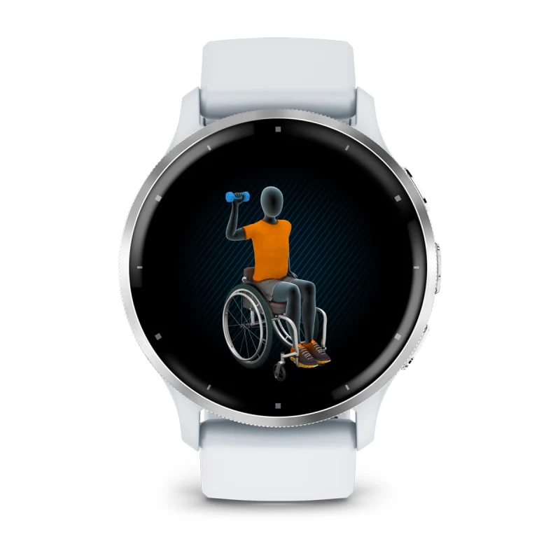 Garmin Venu 3 Silver Whitestone