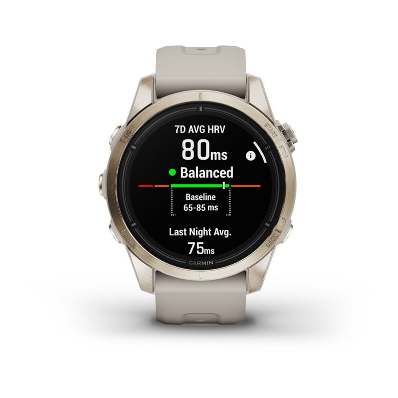 Acheter en ligne GARMIN Epix Pro (Gen 2) Sapphire Edition 42mm (Taille  unique, Titane, Polymère) à bons prix et en toute sécurité 