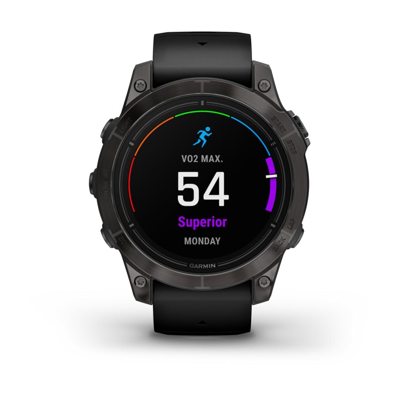 Montre GARMIN Epix Pro (Gen 2) Sapphire Edition Titane avec revêtement en  Carbon Gray DLC et