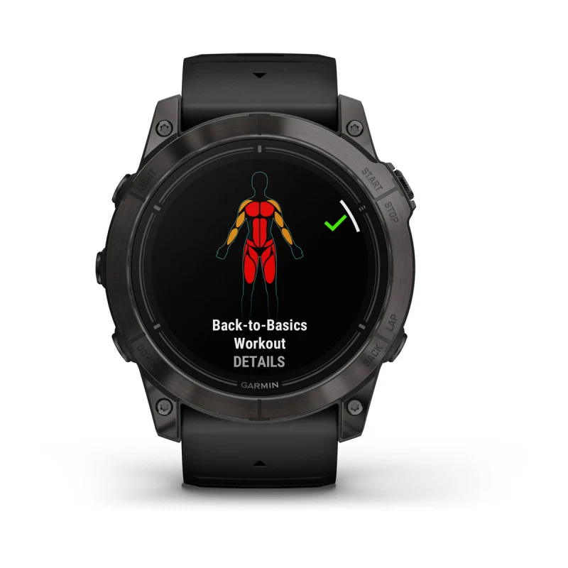  Garmin Fenix 6X pro GPS Watch Black with Black Band :  Electronics