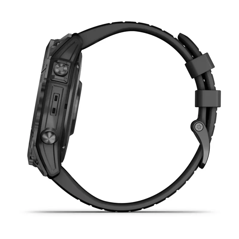 GARMIN EPIX Pro Gen 2 Standard Edition 51 mm - Gray avec bracelet noir -  Montre GPS Running - EN STOCK - PlaneteCycle