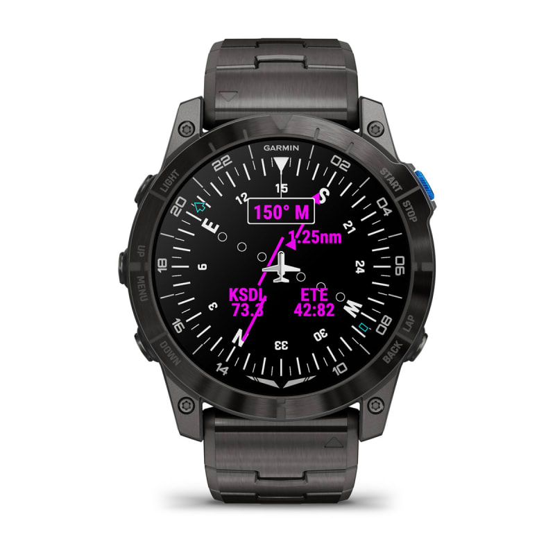 Garmin D2 Mach 1 Pro Aviator Smartwatch Pilot Watch