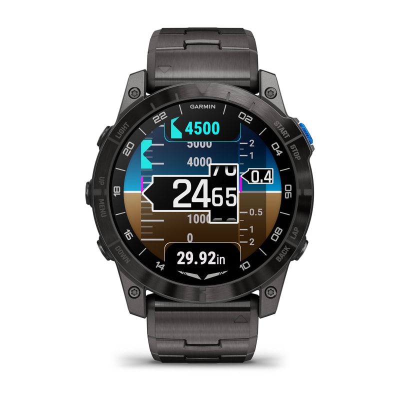 Garmin D2 Mach 1 Pro Aviator Smartwatch Pilot Watch