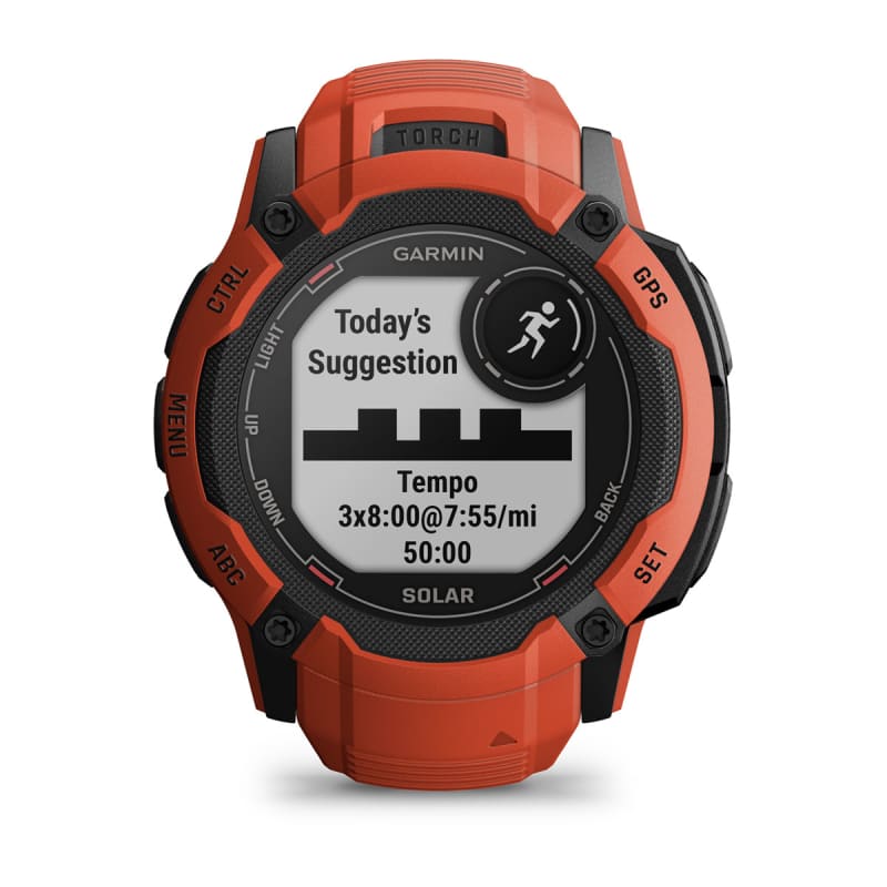 Garmin instinct monterra gray top
