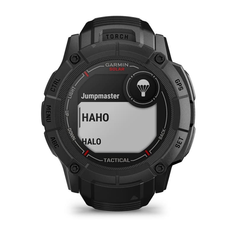 Garmin Instinct 2X Solar Tactical GPS Smartwatch with Ballistics Calculator