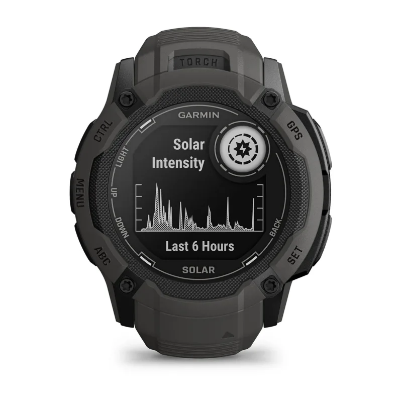  Garmin Instinct Crossover Solar, Rugged Hybrid Smartwatch with  Solar Charging Capabilities, Analog Hands and Digital Display, Tidal Blue,  Adjustable : Electronics