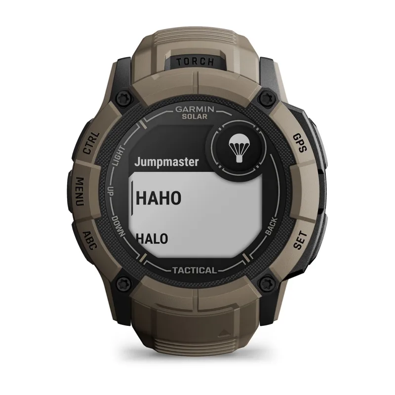 Garmin Instinct 2X Solar Tactical Rugged GPS Smartwatch