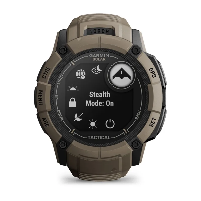 Garmin Instinct® 2X Solar - Tactical Edition | Rugged GPS Smartwatch Garmin Instinct® 2X Solar - Tactical Edition | Rugged GPS Smartwatch