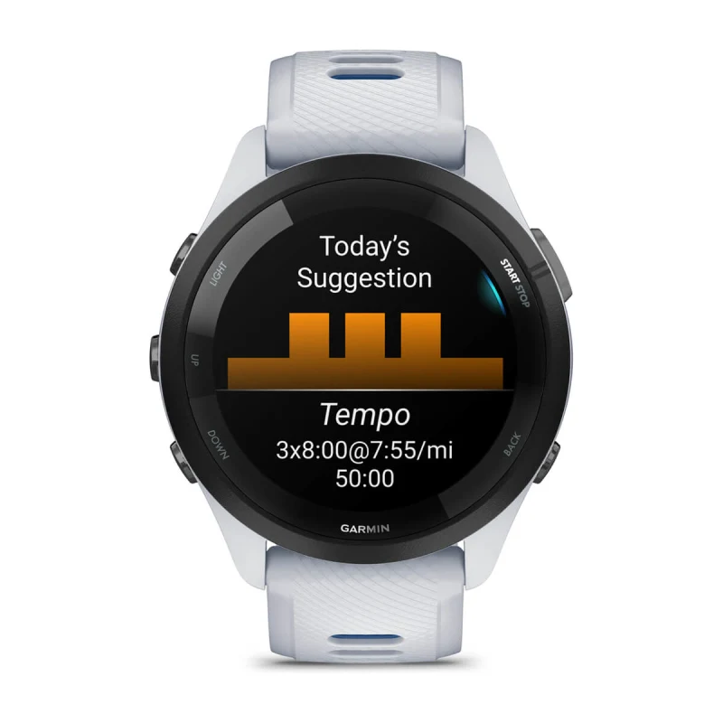  Garmin Forerunner® 955, GPS Running Smartwatch, Tailored to  Triathletes, Long-Lasting Battery, Whitestone : Electronics