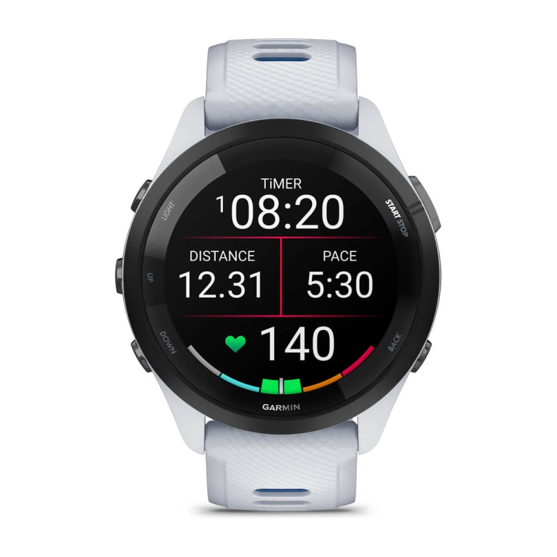  PlayBetter Garmin Forerunner 265 (Aqua/Black) Running GPS  Smartwatch, Bright AMOLED Display, Advanced Training, Recovery Insights
