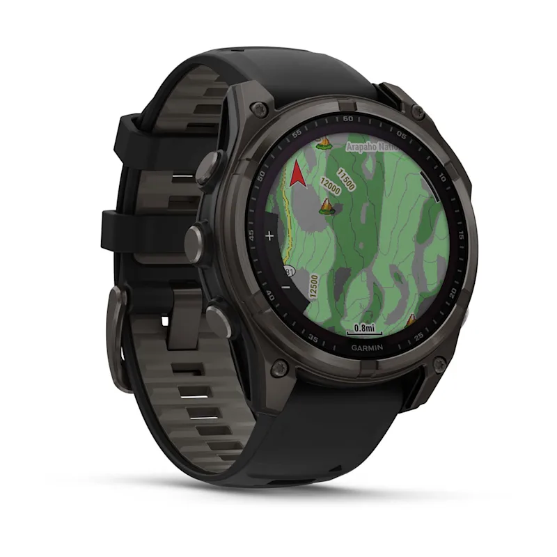 Garmin fenix 6 Pro Solar, Multisport GPS Watch with Solar Charging  Capabilities, Advanced Training Features and Data, Slate Gray with Black  Band