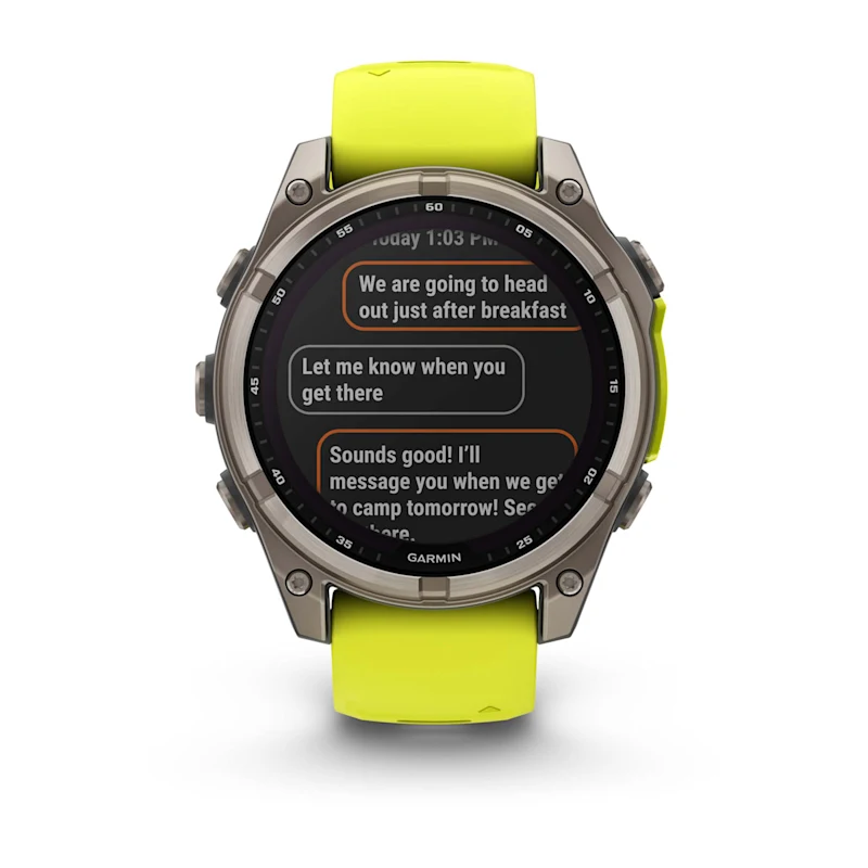 Garmin watch titanium online