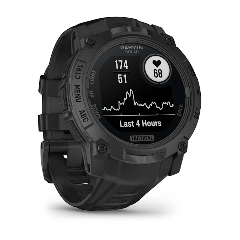 Garmin Instinct 3 Solar – Tactical AMOLED Smartwatch | 50 mm