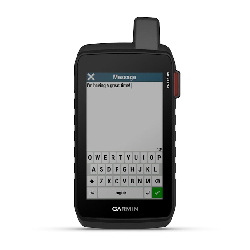 【T-ポイント5倍】 Touchscreen Handheld | 710i Montana® Garmin GPS inReach® with アクセサリー