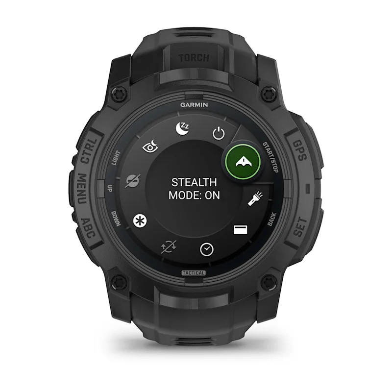 Garmin Instinct 3 Solar - Tactical | Rugged Smartwatch | 50 mm