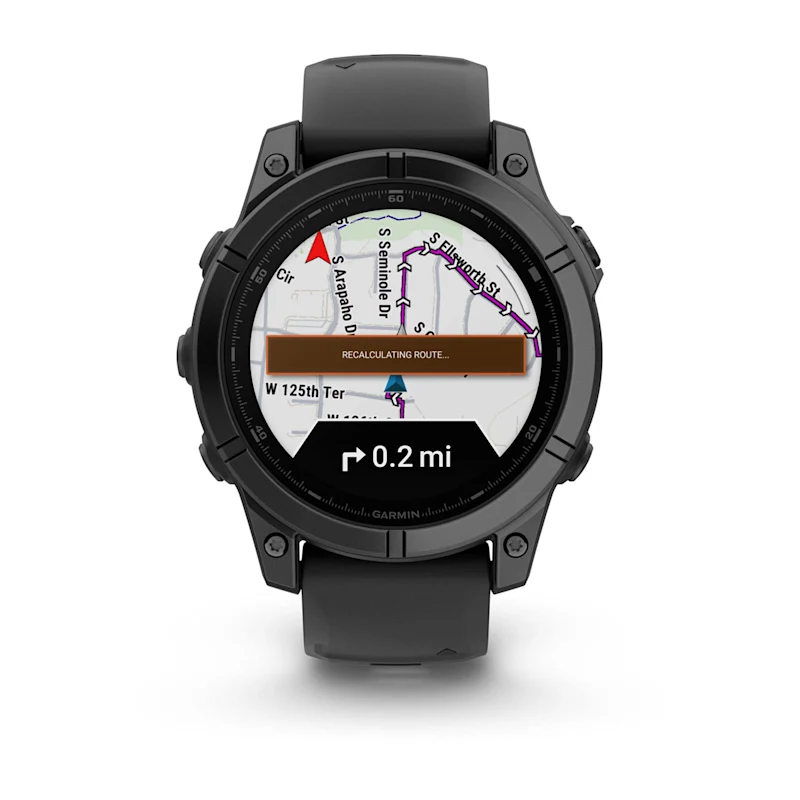 『5年保証』 Garmin fēnix® E | Multisport Smartwatch with Steel Bezel 時計