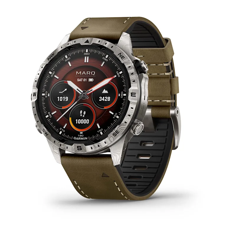 Garmin MARQ® Adventurer | Damascus Steel Smartwatch Garmin MARQ® Adventurer | Damascus Steel Smartwatch