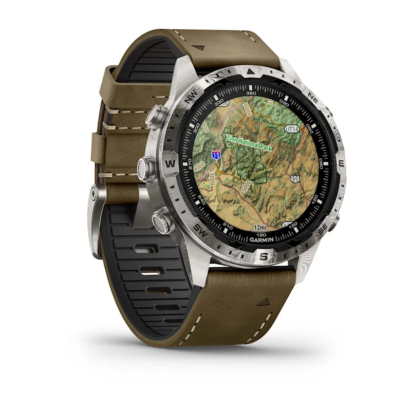 Garmin MARQ Adventurer Damascus Steel Smartwatch