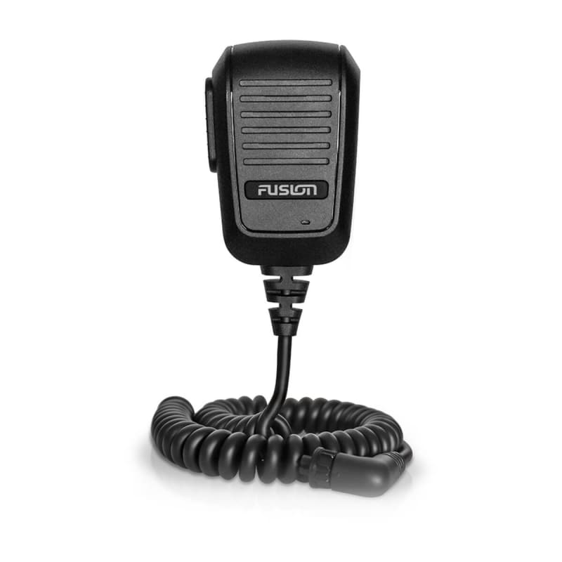 Handheld microphone with speaker top