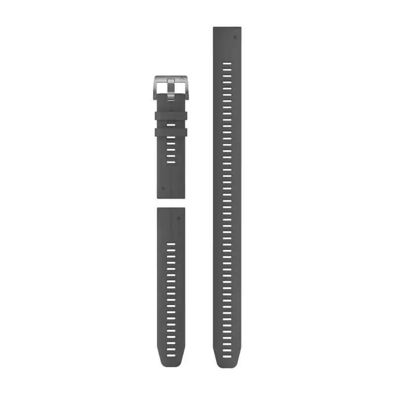 Garmin QuickFit 22 Watch Band - Jacquardweave Nylon Strap – Heathered Black  : Electronics 