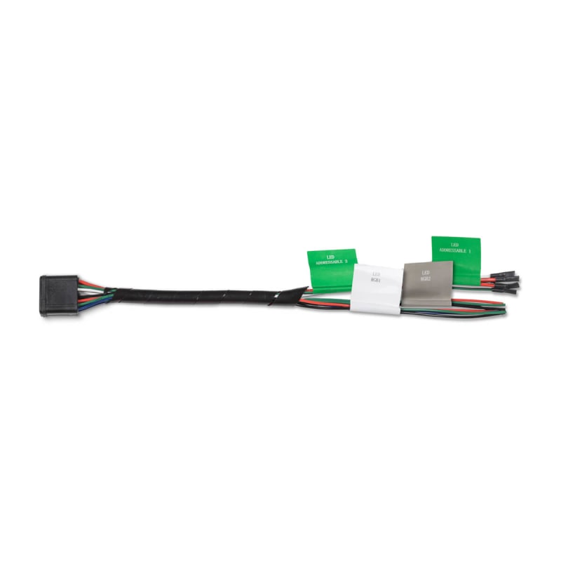 Tread Audio System Manuel d'utilisation - Identification du connecteur et  des fils du faisceau de câbles pour les haut-parleurs et les voyants LED