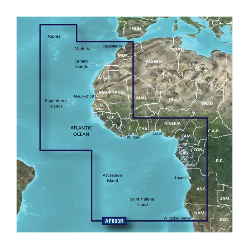 Africa, Western Coastal Charts