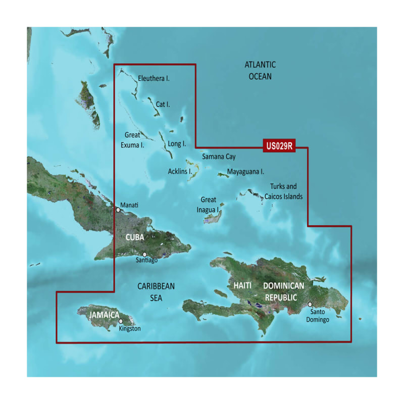 Southern Bahamas Charts | Garmin