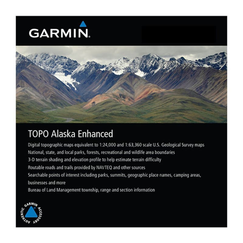 Bachelor opleiding doolhof Denk vooruit TOPO Alaska Enhanced | Garmin