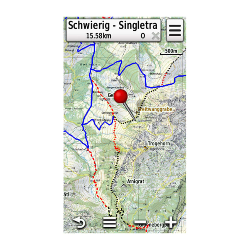 fenomeen grafisch kortademigheid TOPO Switzerland v2 PRO | Garmin