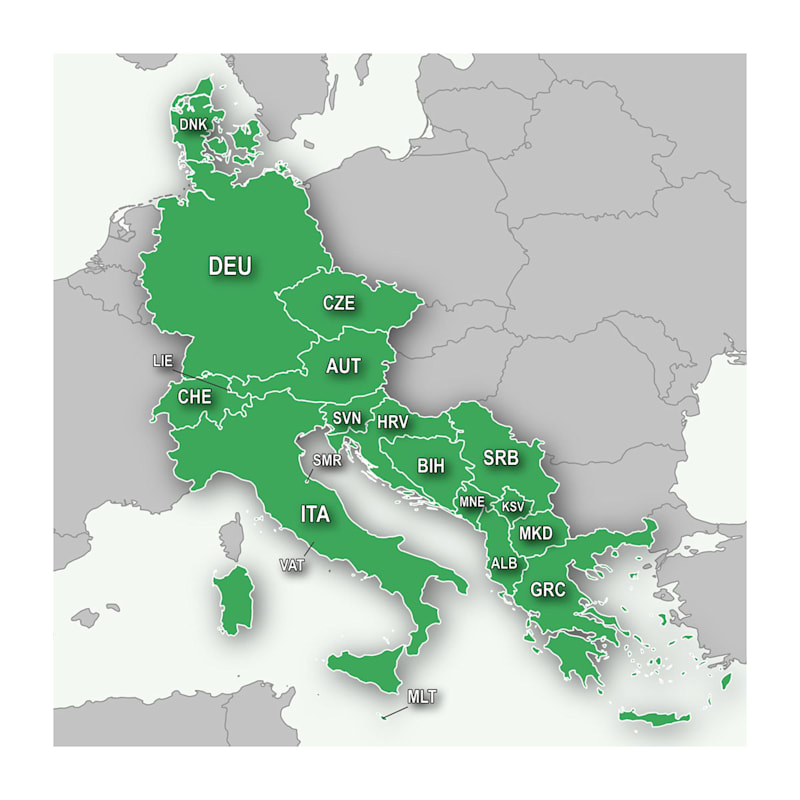 træ bibliotekar champignon OSM Europe Cycle Map | Garmin