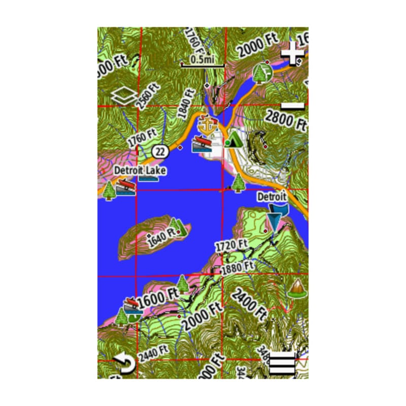 Garmin instinct topo maps 2025