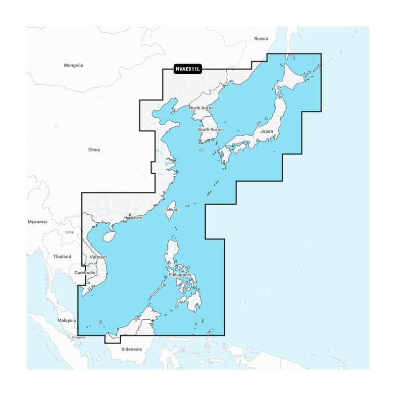 mave to Mursten Garmin Navionics+™ China Sea & Japan - Marine Charts