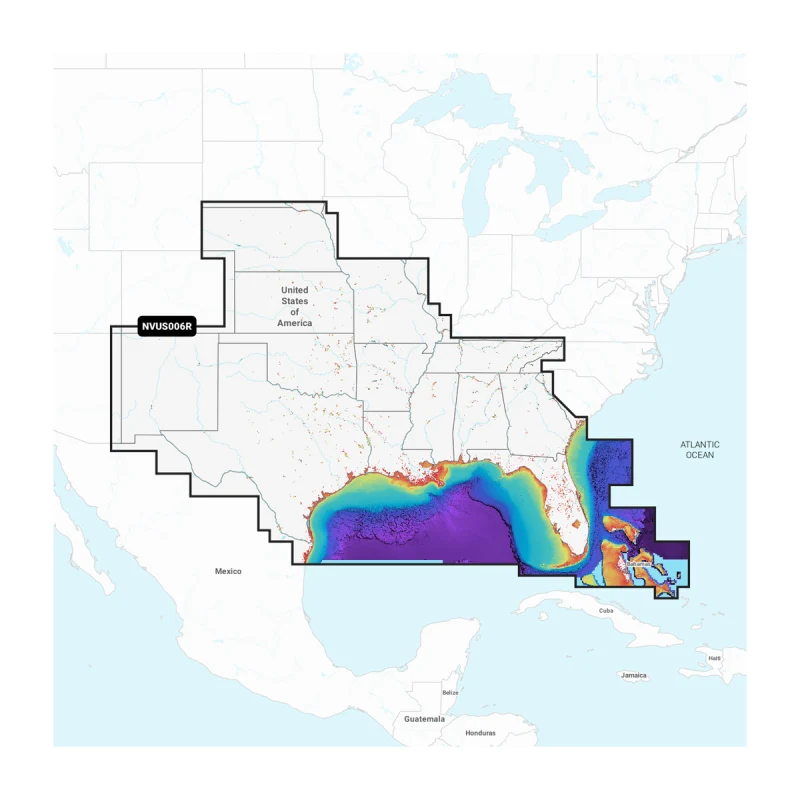 Garmin Navionics+™ U.S. South - Lakes, and Coastal Marine Charts