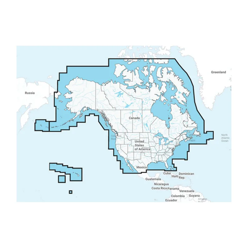 U.S. & Canada - Lakes, Rivers and Coastal Marine Charts