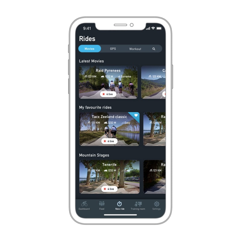 Tacx online training store
