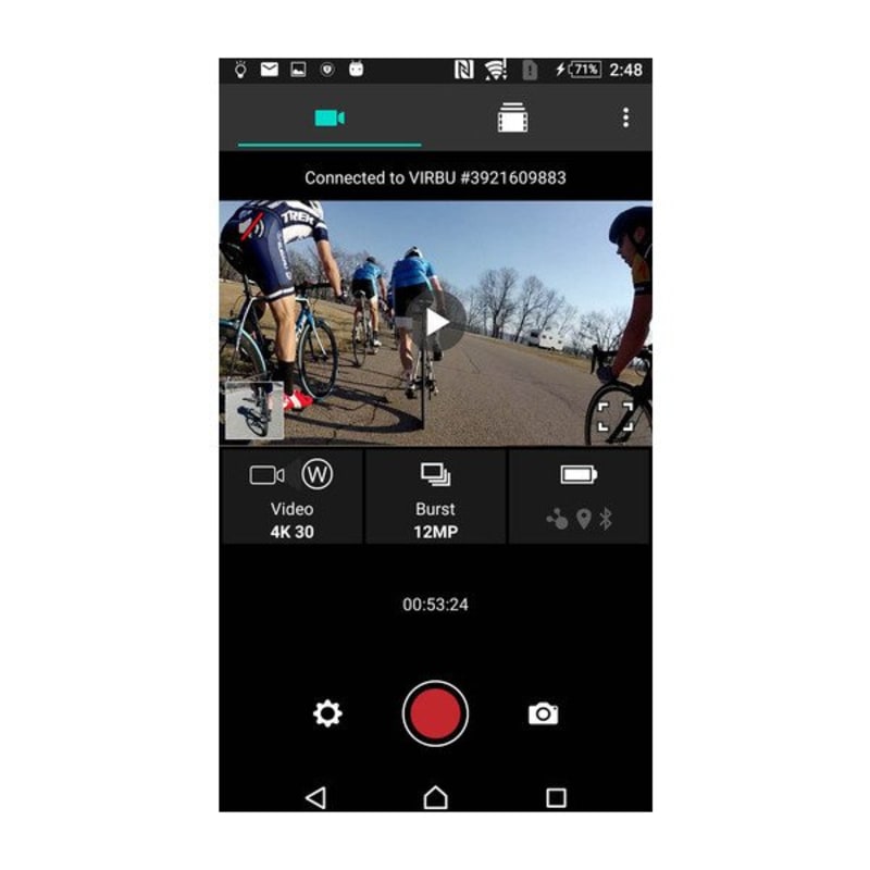 Widget virb garmin hotsell