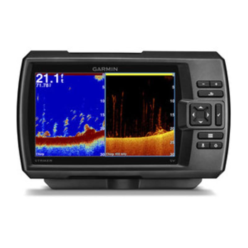 Garmin striker plus 5cv ice fishing bundle sale