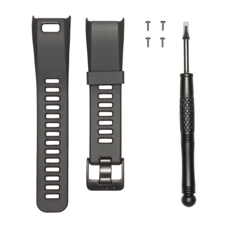 Amanod Replacement Silicone Bracelet Strap Wristband for Garmin Vivosmart  HR (145mm-210mm, Blue)