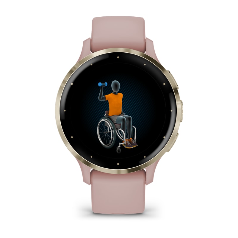 Garmin Venu 3S Smaller Fitness and Health Smartwatch