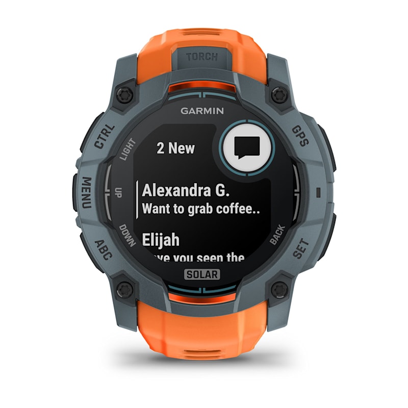 【ほぼ新品】GARMIN Instinct3 Dual Power 50mm Garmin Instinct® 3 | Rugged Solar Smartwatch with GPS | 50mm