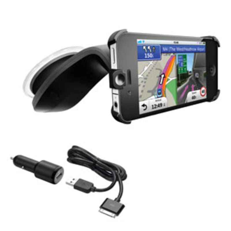 AIDS Whitney geeuwen Garmin iPhone Navigatie-app met designer carkit | Garmin