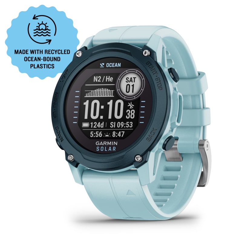 Garmin Descent G1 Solar Ocean Edition Dive Computer and