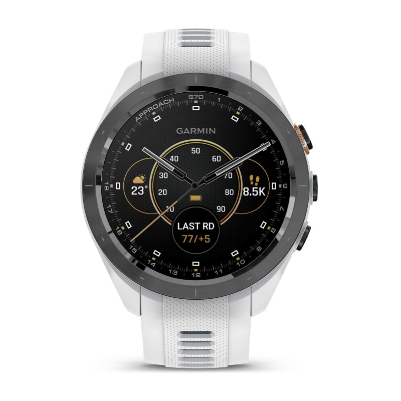 Smartwatch Reloj Approach S70 42mm Pequeño Amoled Golf Color de la caja  Gris Color del bisel