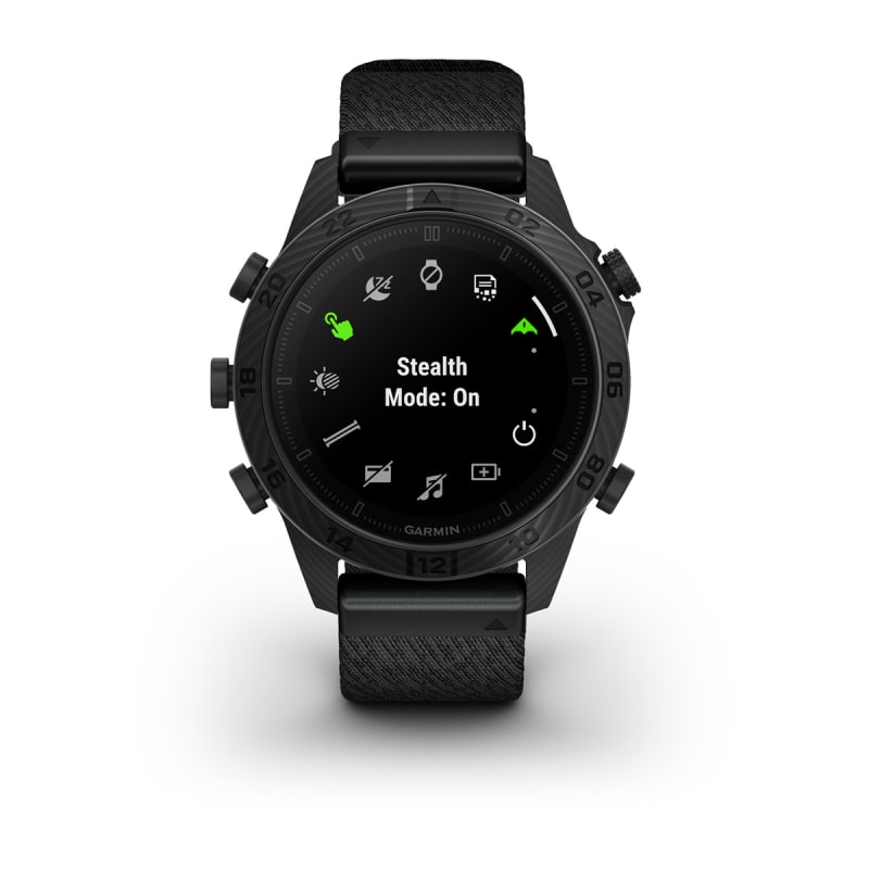 Para Garmin Instinct 2 Correa de reloj de silicona deportiva de color  sólido solar (negro)