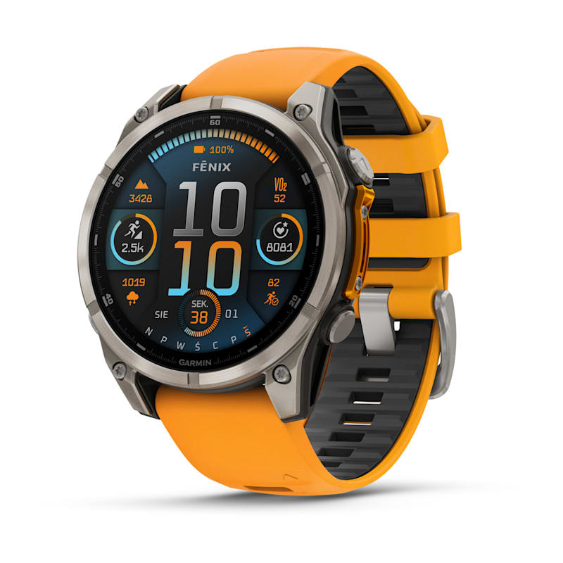 fēnix 8 Sapphire Dual Power 47mm fēnix 8 Sapphire Dual Power 47mm | スマートウォッチ | Garmin